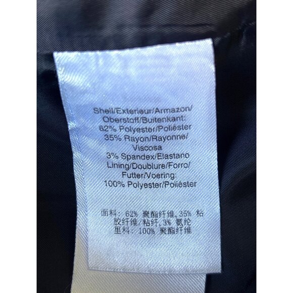 DKNY Womens‎ Navy Dress Blazer Lined Formal Jacket Size 10 - Picture 11 of 11